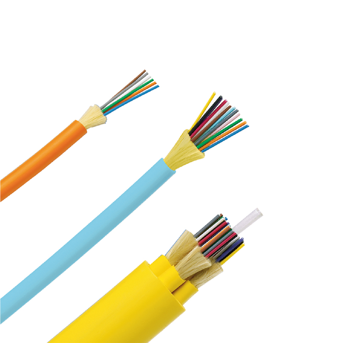 Cable de fibra óptica a granel